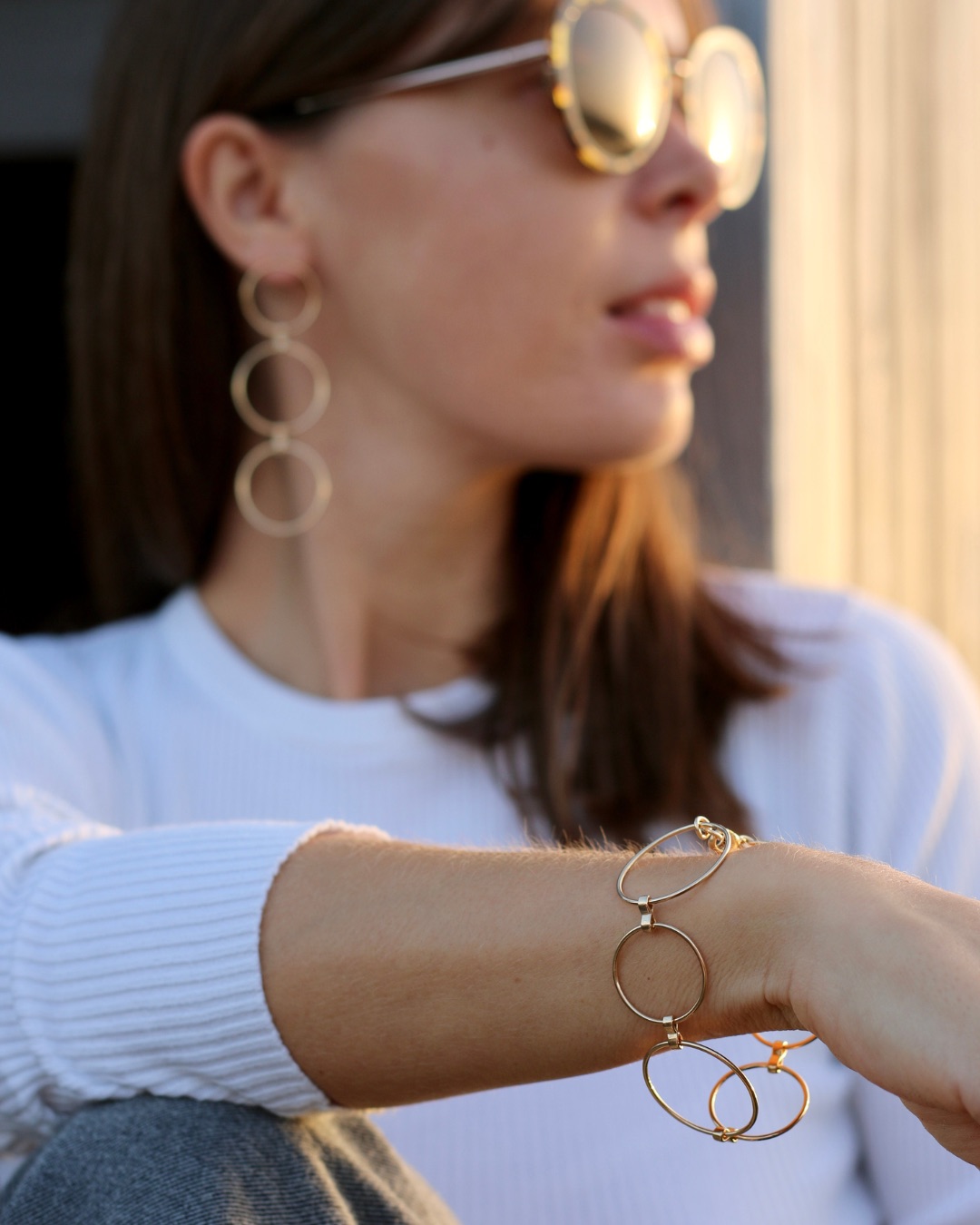 Coffret de bijoux éthique en Or Vermeil