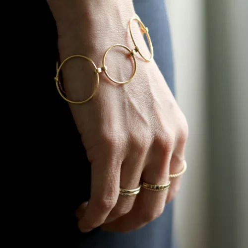 Bracelet élégant pour femme Vermeil