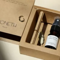 Petites créoles en forme de cercle en or vermeil pour femme